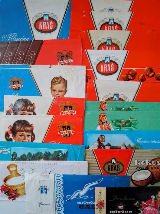 SBĚRATELSKÁ SBÍRKA OBALŮ OD ČOKOLÁDY r. 1966-1975 - 16