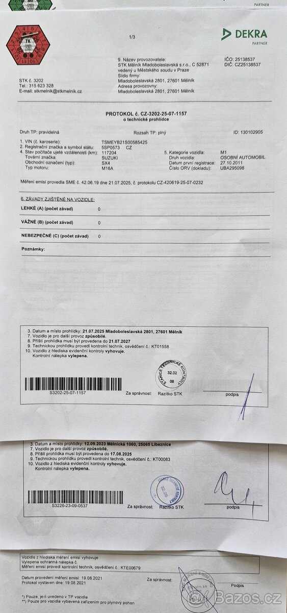 Suzuki SX4, 4x4, 1.6 GL benzin 88kw - 16