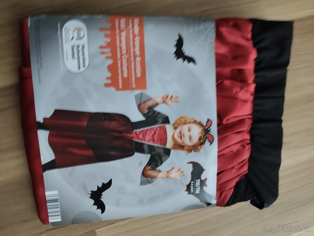 Karnevalový kostým malá čarodějnice - 16