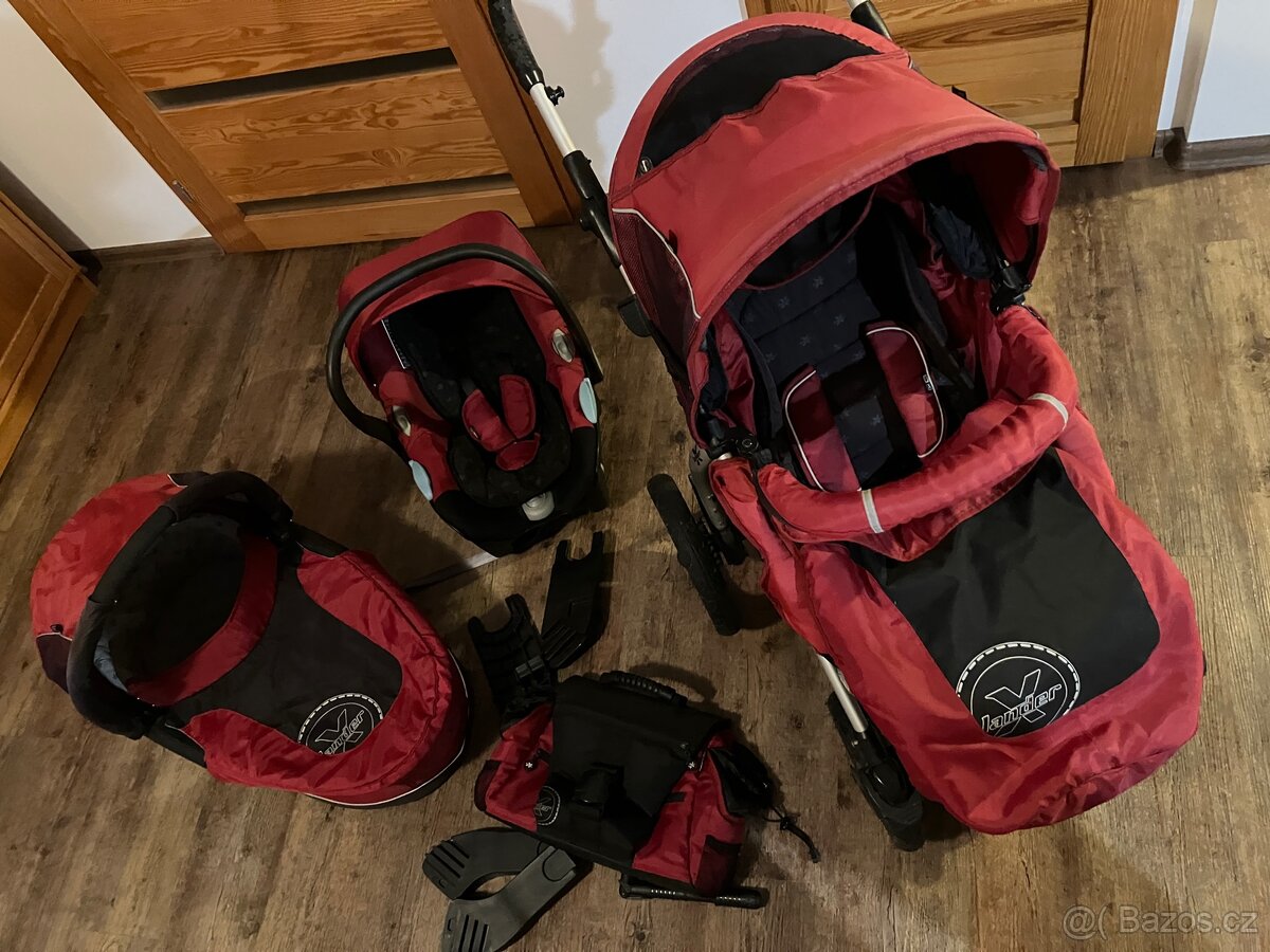 Kočárek X-LANDER, trojkombinace, kompletní - 16