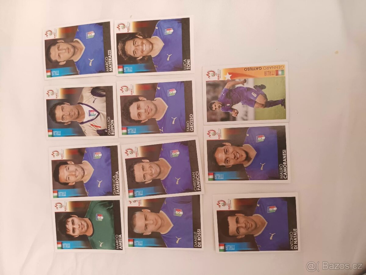 Sběratelské kartičky UEFA 2008 - 16