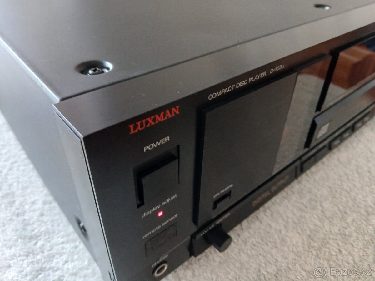 LUXMAN D-103u - HIGH-END VACUUM TUBE CD PLAYER - 16