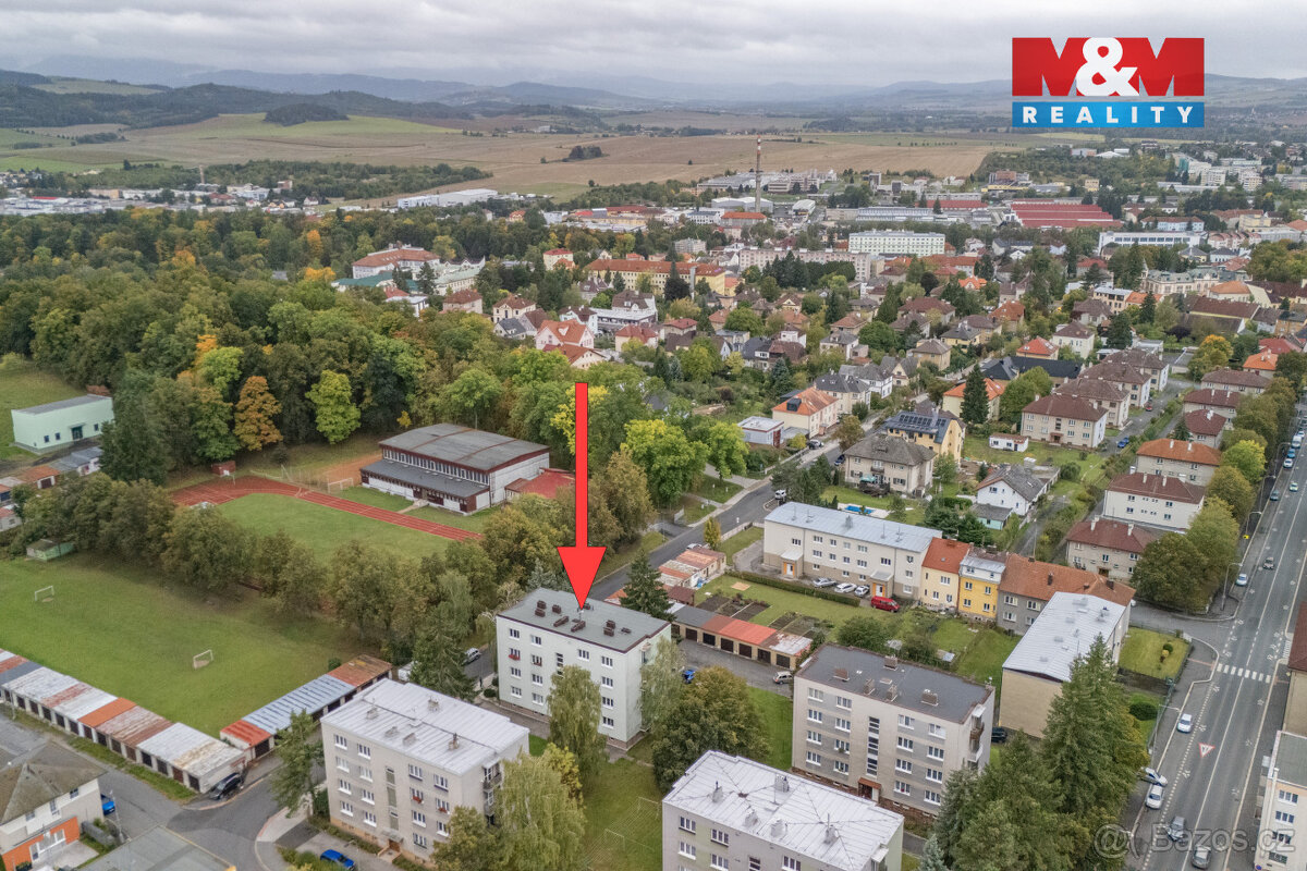 Prodej bytu 3+1, 68 m², Klatovy, ul. Studentská - 16