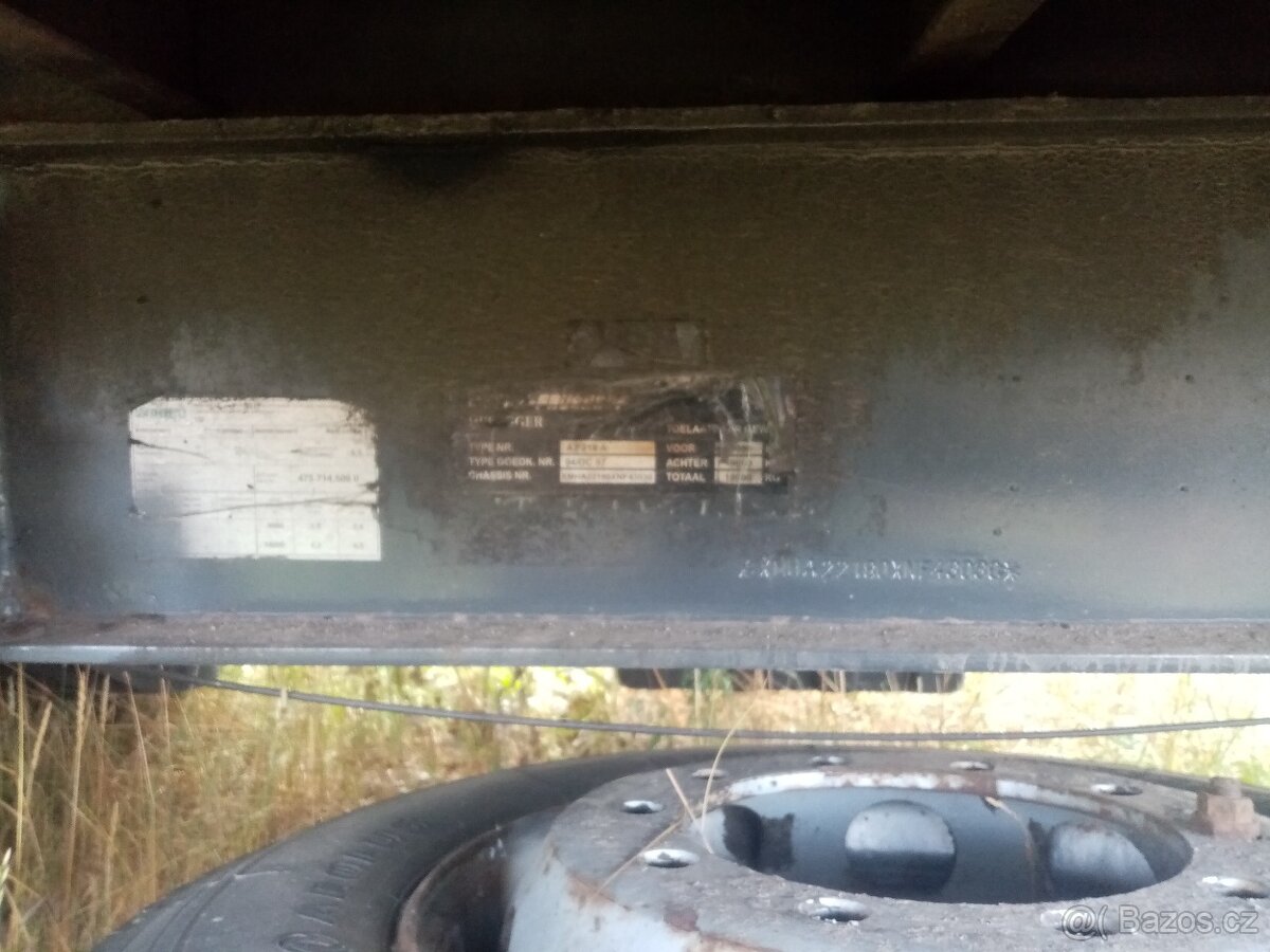 BDF KONTEJNER SKŘÍŇĚ PRŮJEZDNÁ SOUPRAVA + PŘÍVĚS - 16