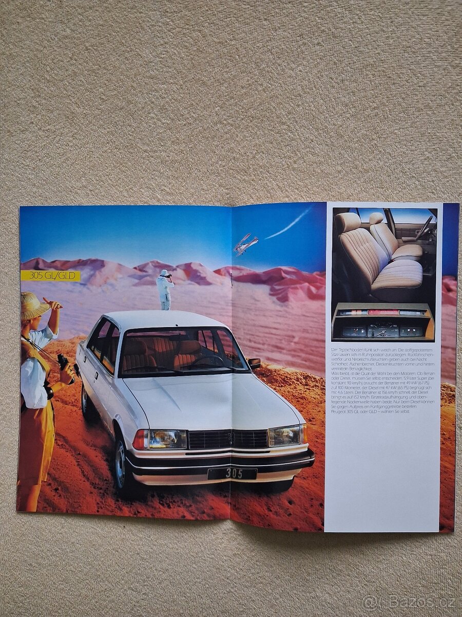 Peugeot 305-PLAKAT-MANUAL-PROSPEKT - 16