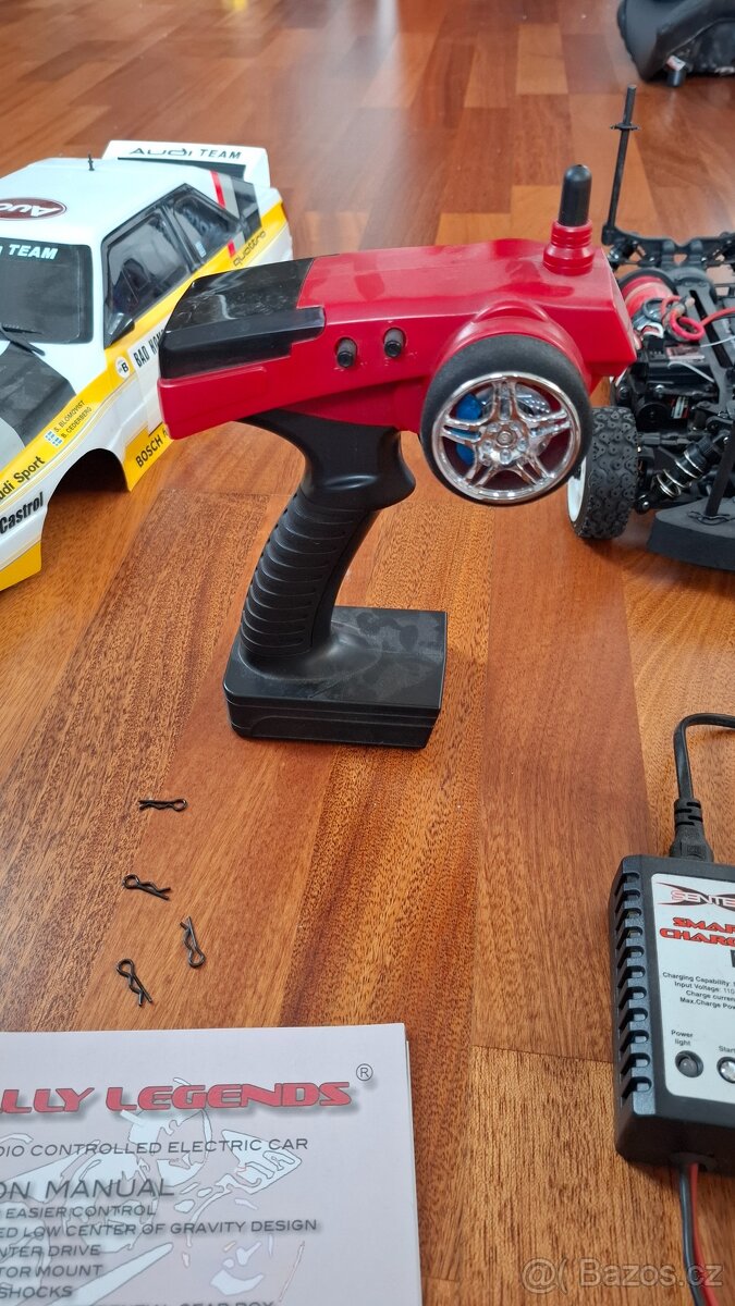 Rally Legends Audi Quattro Sport 19854WD2.4GHz RTR sada 1:10 - 16