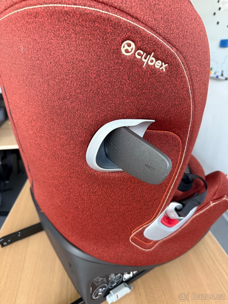 CYBEX Anoris T i-Size - Autumn Gold/Burnt red - jako nová - 16