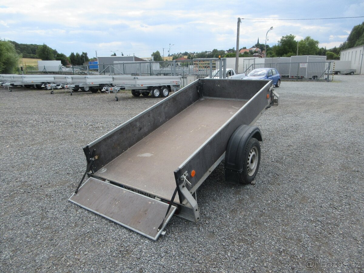 Bazarový nebrzděný přívěs ZV 26 N1 2,51x1,24/0,35 - 16