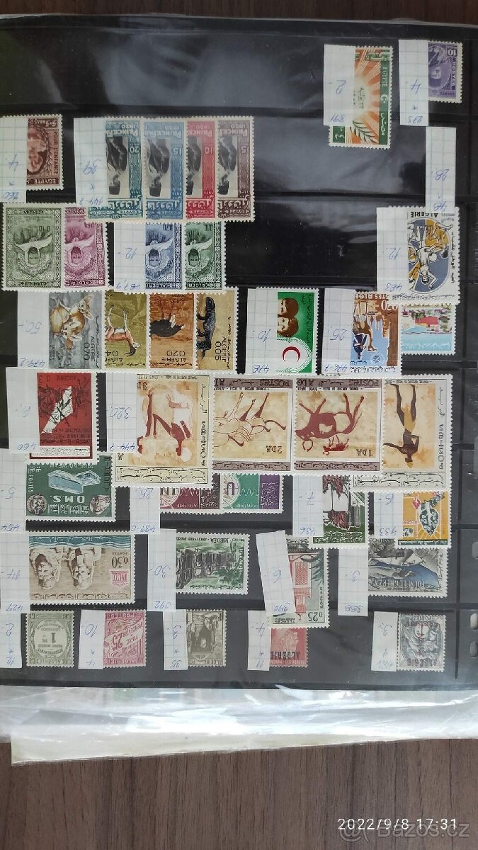 Filatelie-23 prodám známky cizina staré i nové - 16