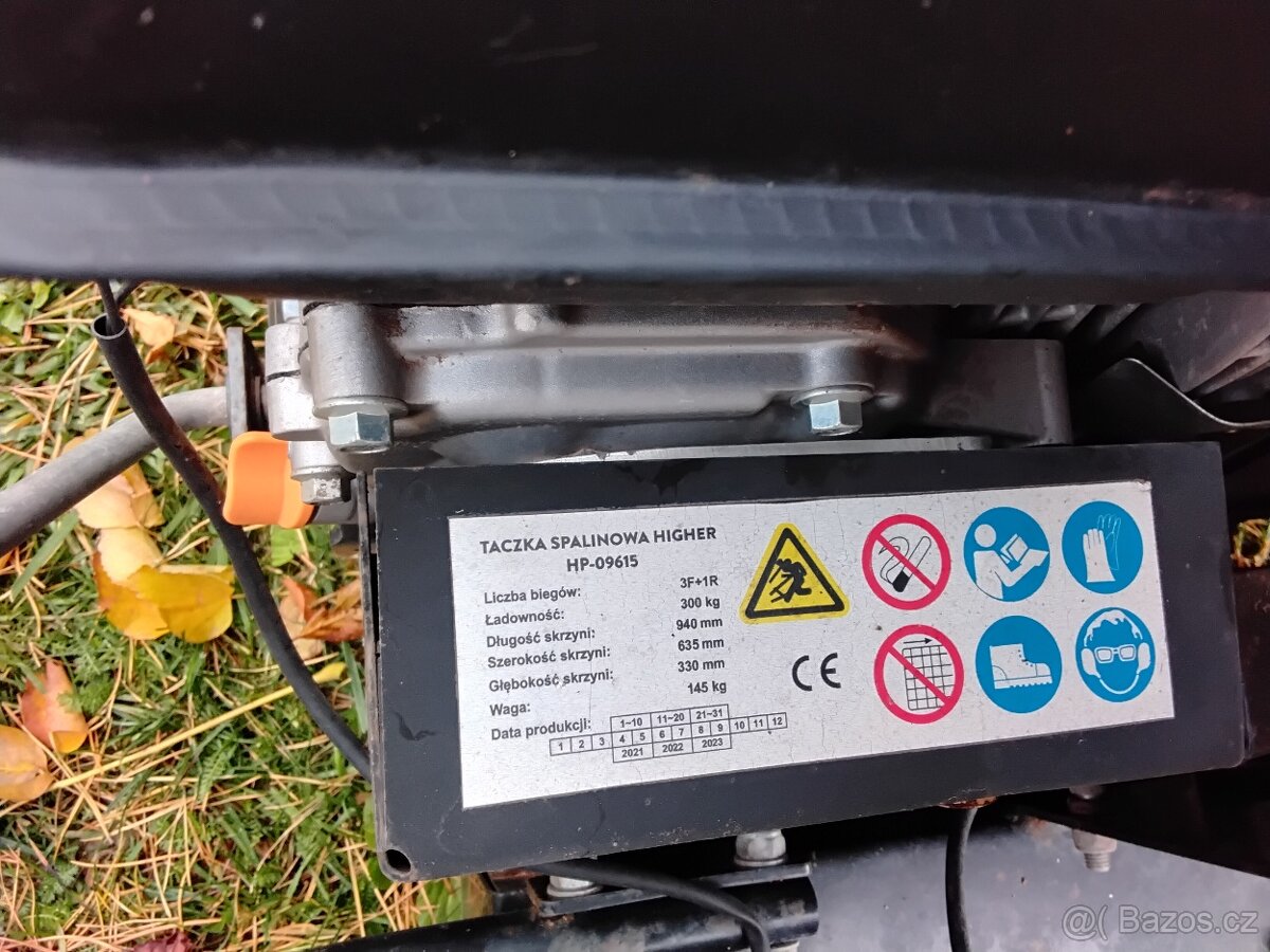 Motorové kolečko (minidumper) - 16