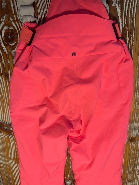 Dívčí lyžařské kalhoty zářivě růžové vel. 12-14 let - 16
