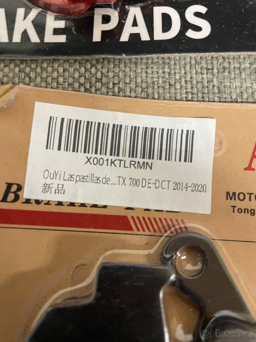 Moto díly/příslušenství destičky - 16