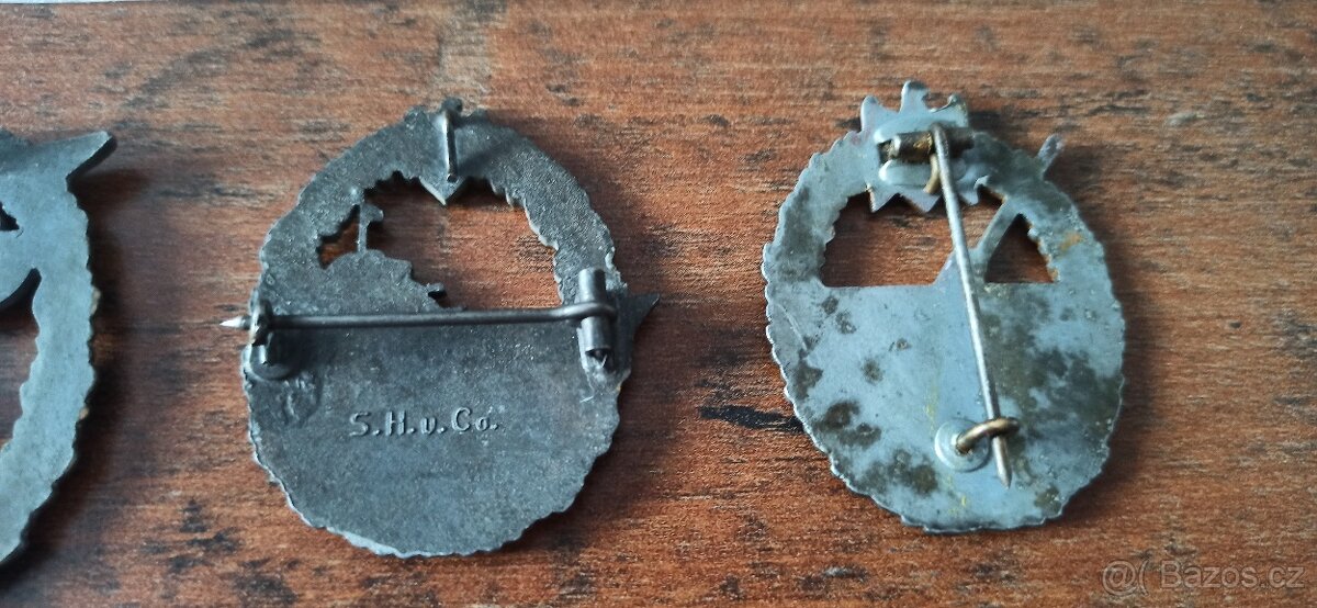 Německo bojové, válečné odznaky. - 16