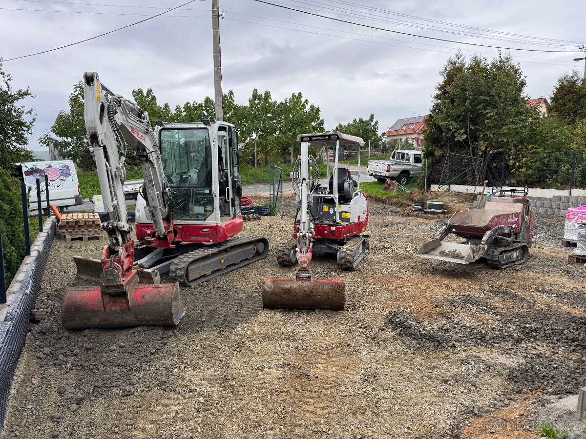 Výkopové práce, realizace zahrad - 16