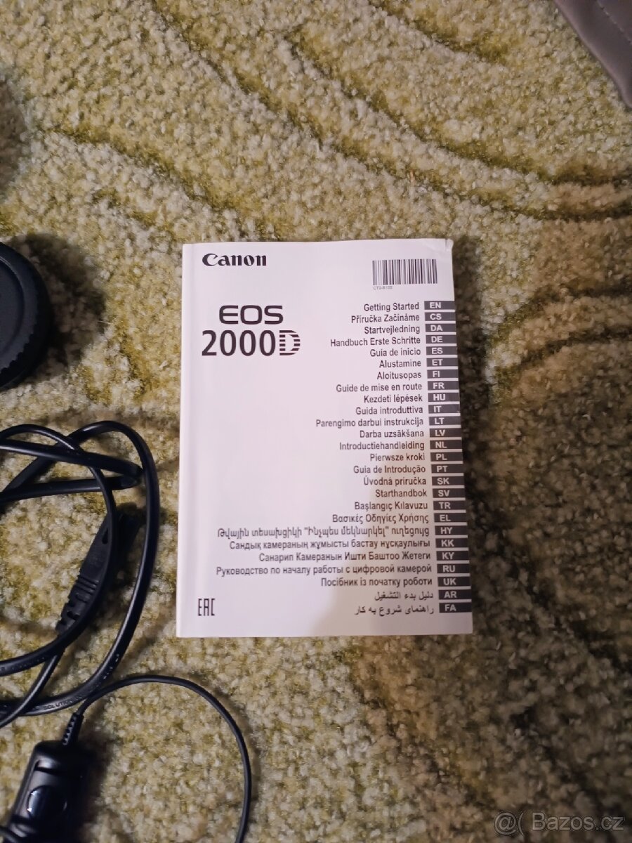 Digitální zrcadlovka Canon EOS 2000D +příslušenství - 16