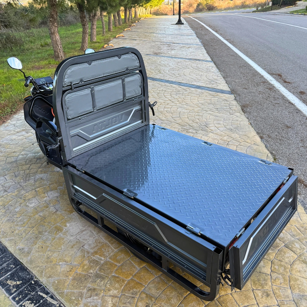 Elektrická nákladní trojkolka i s kabinou-motor 3500 W nová - 16