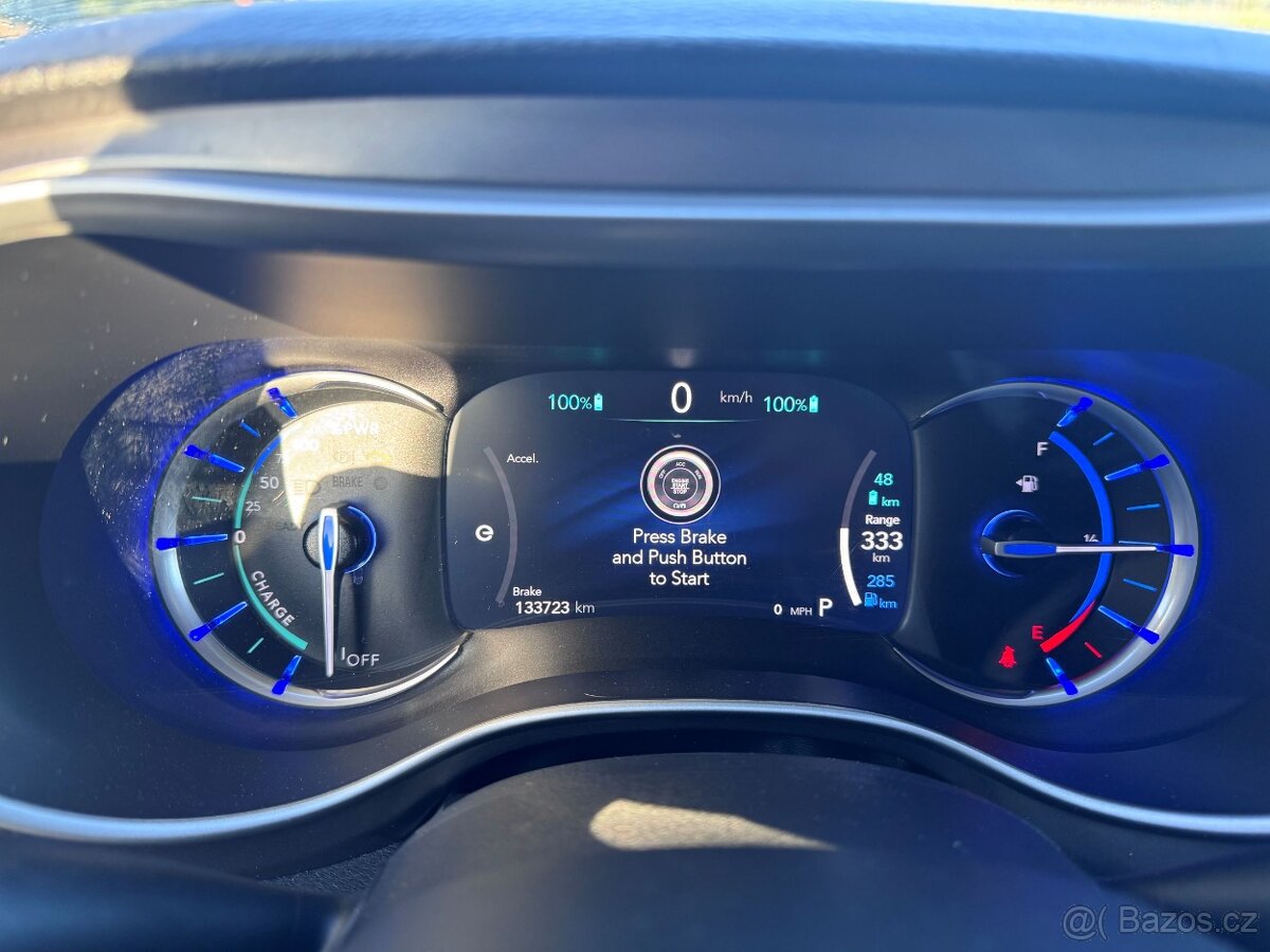 Chrysler Pacifica 3,6 Hybrid RU Radar Limit 2023 - 16
