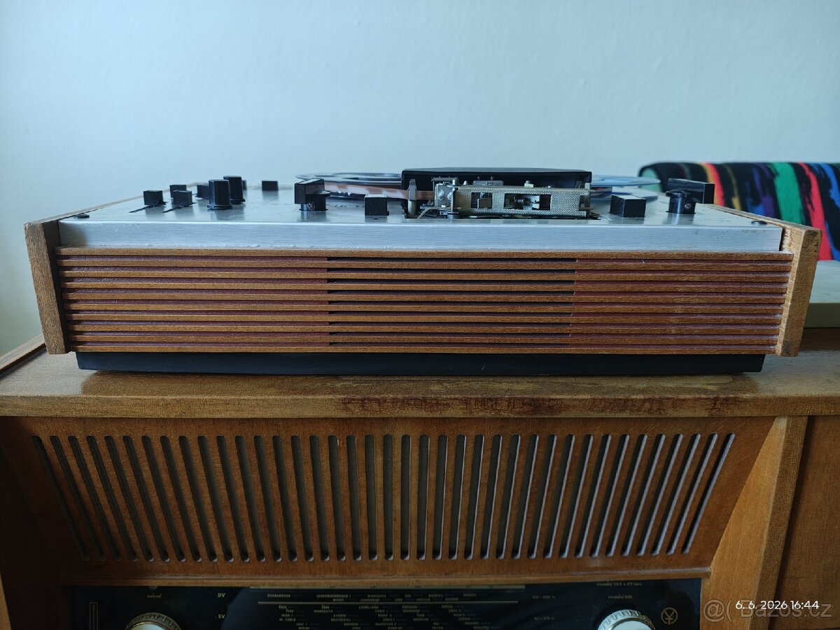 Gramoradio Tesla + Kotoučový magnetofon Tesla - 16