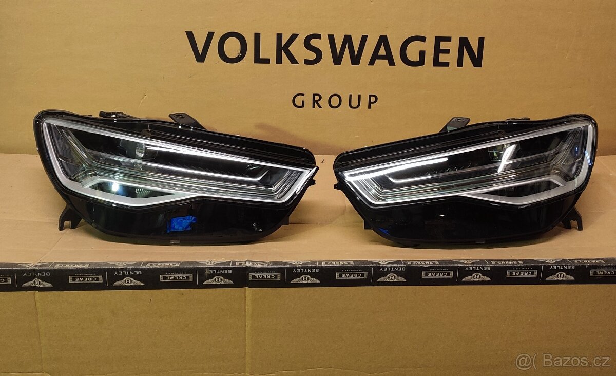 Audi A6 C7 světla nárazník - 16