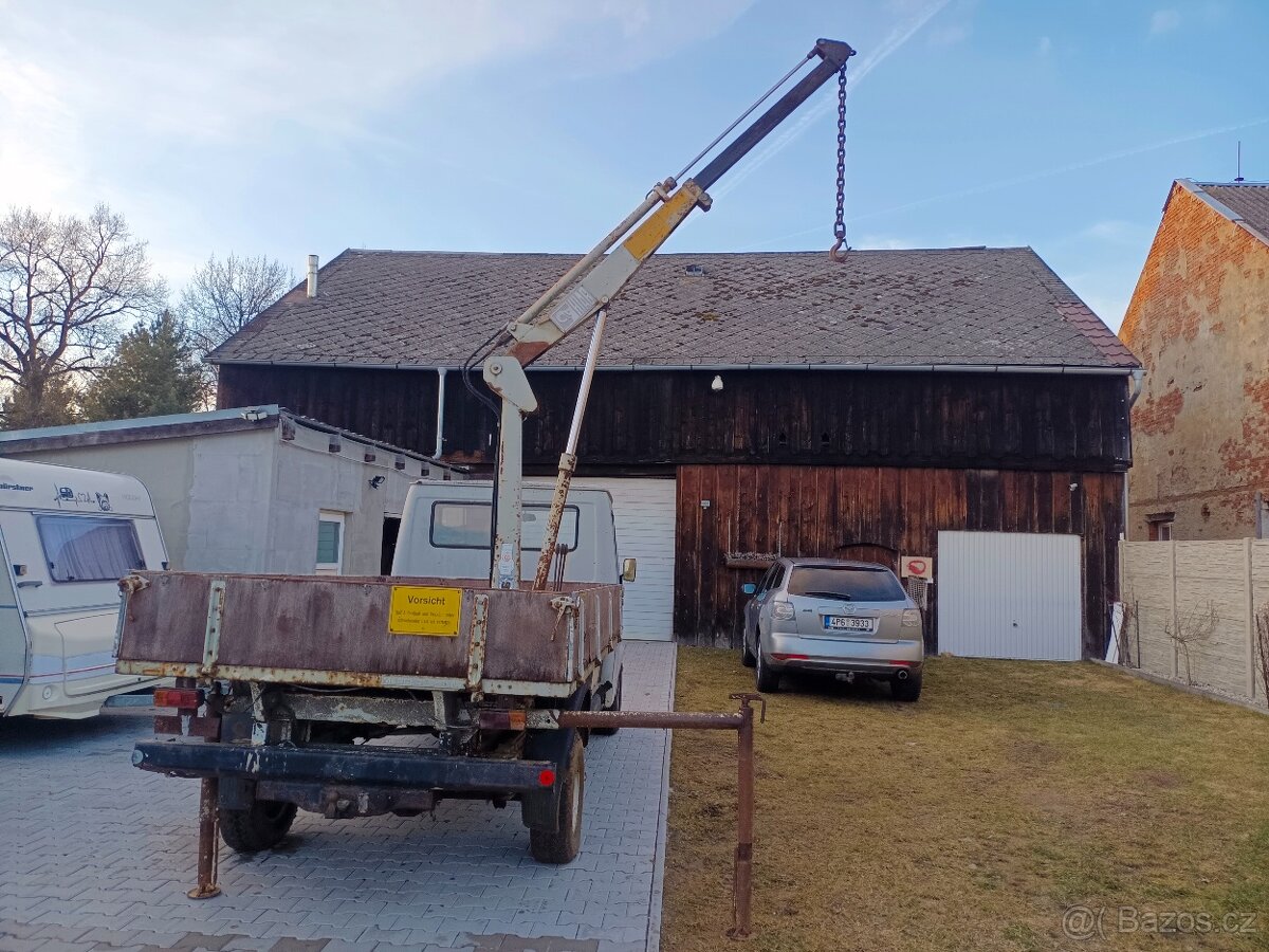 MB 208D, 1978, ORIG nástavba jeřáb - 16