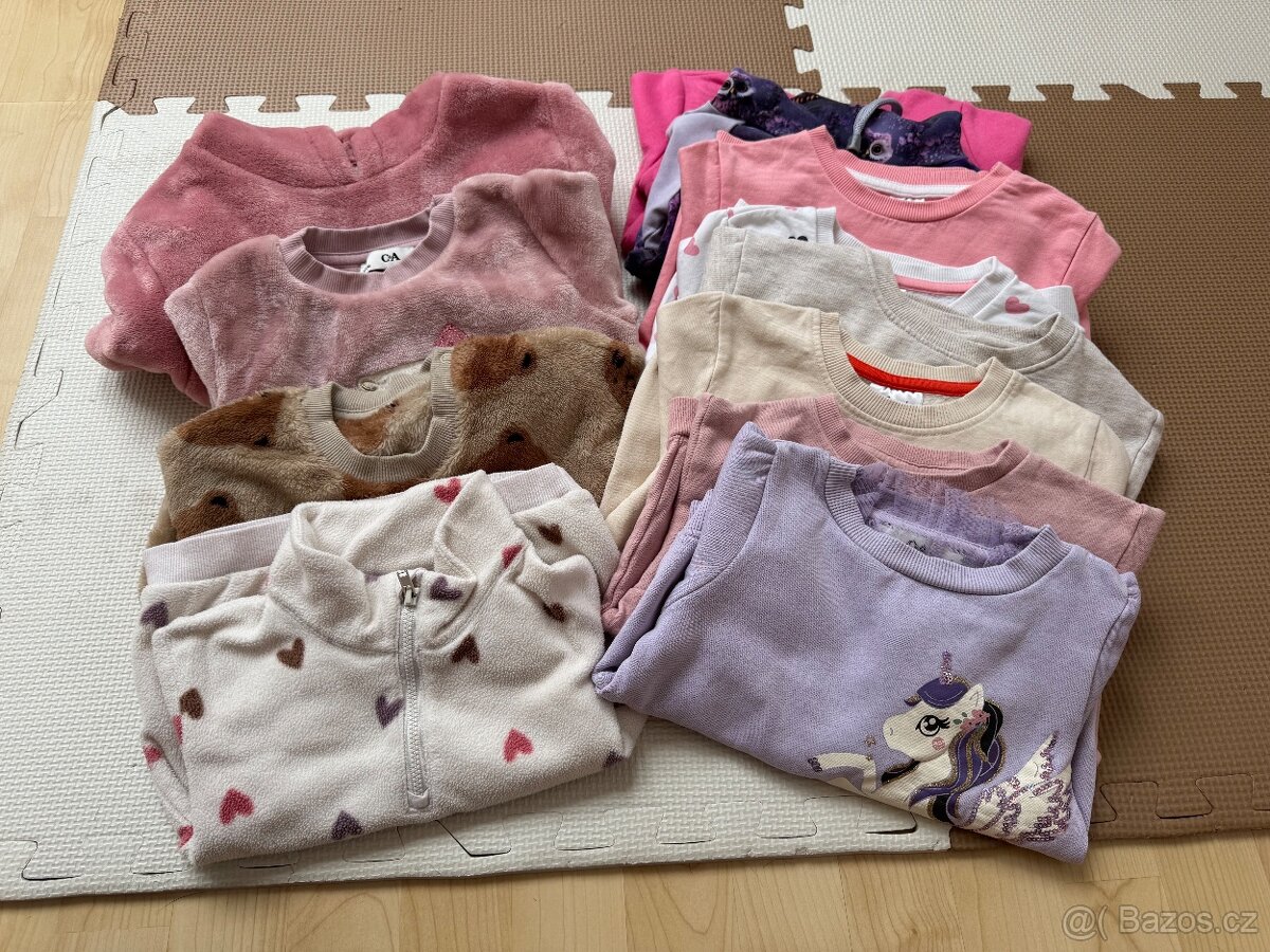 Balík oblečení holka, velikost 86-92 - 16