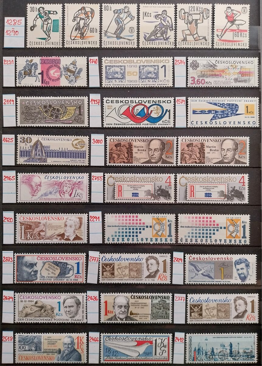 Známky ČSR – 5 - 16