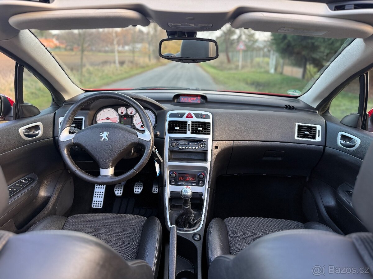 Peugeot 307cc 2.0 benzín 103kw JBL edice manuál - 16