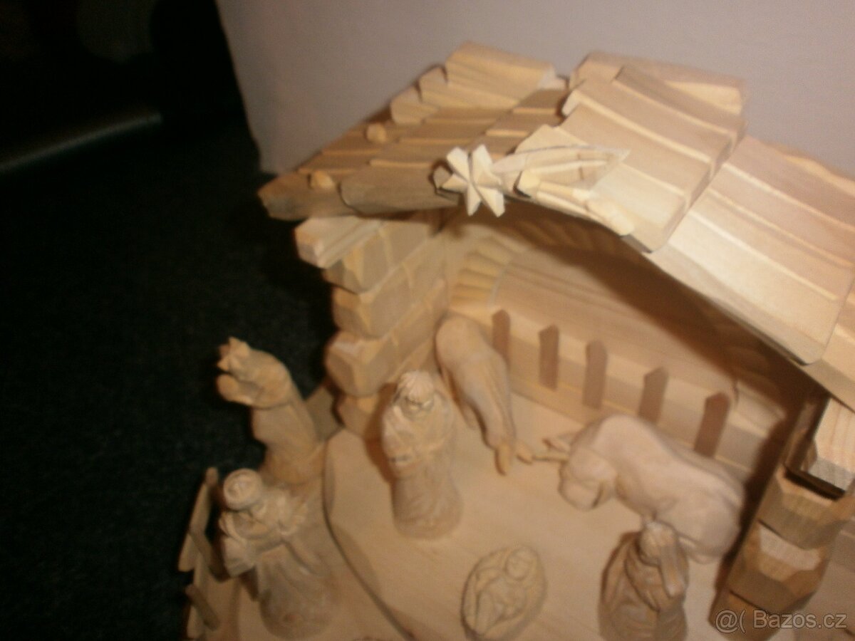 Český dřevěný betlém 14B6 - 16