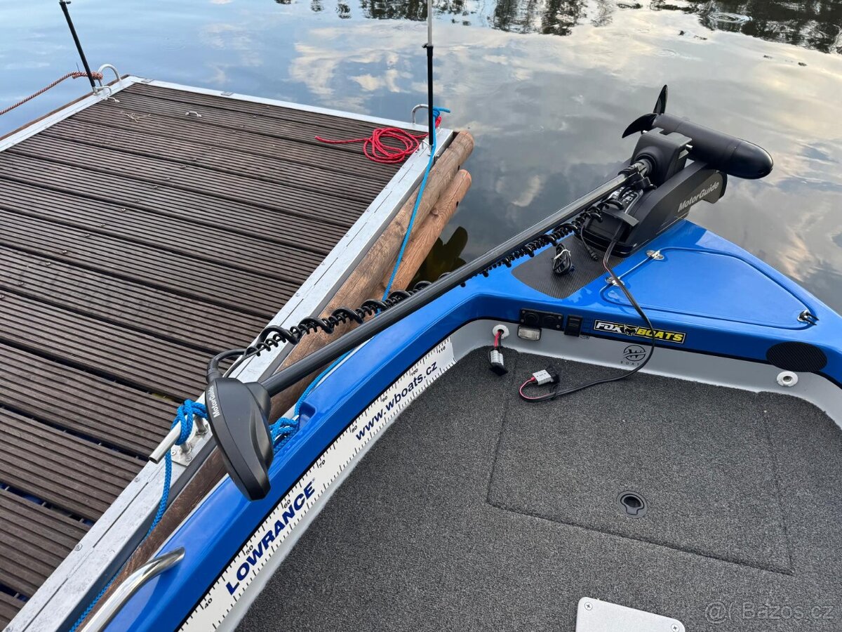 Použitá rybářská loď RiverFox 470 + motor + vlek - 16