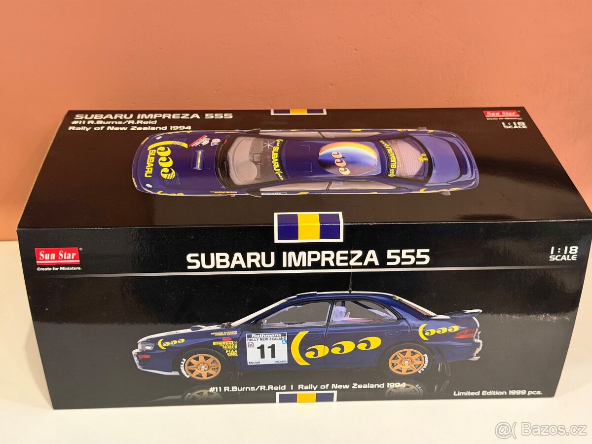 Subaru Impreza 555 - R. Burns - Rally Nový Zéland 1994 - 16