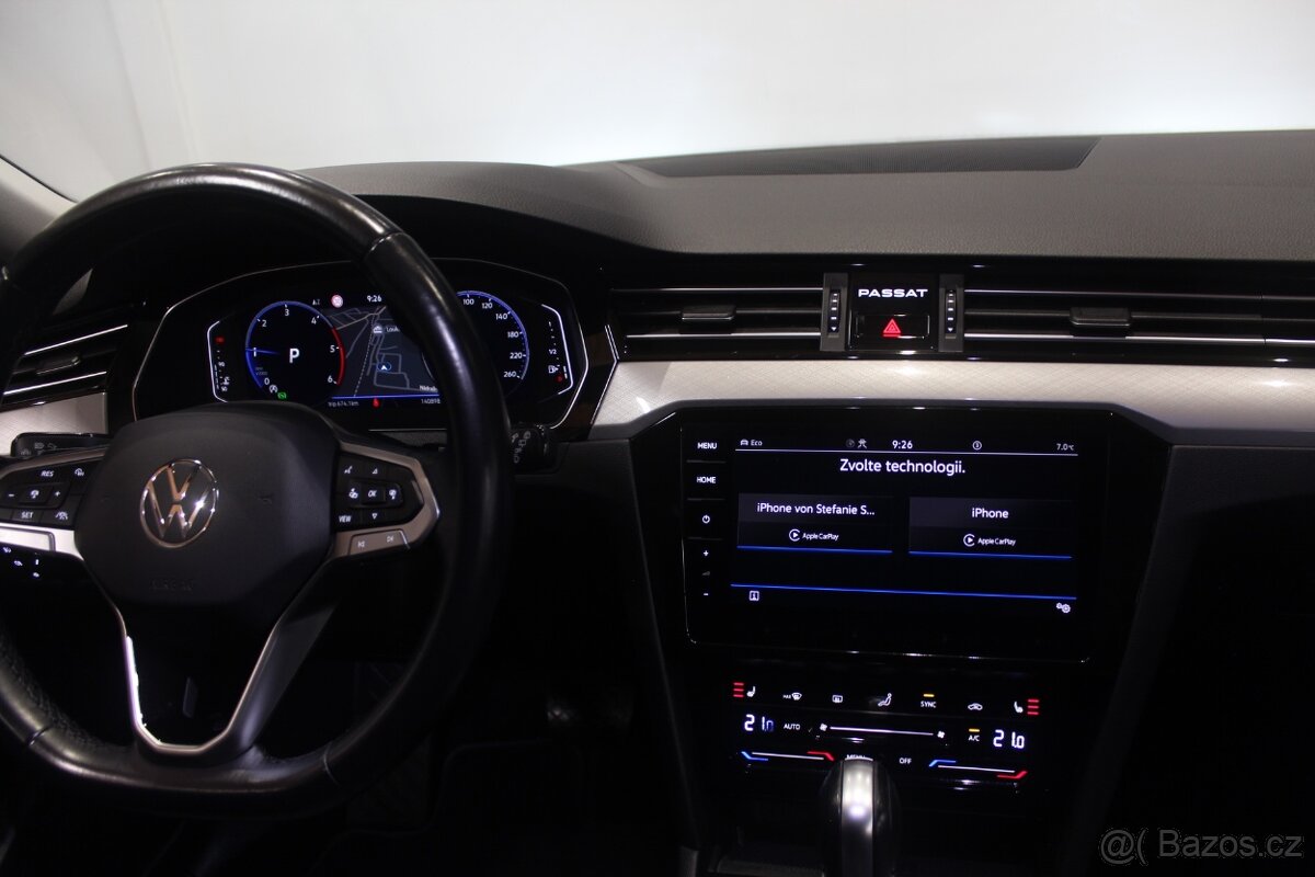 VW Passat B8 2.0TDI DSG Facelift Dispaly LED Tažné DPH - 16
