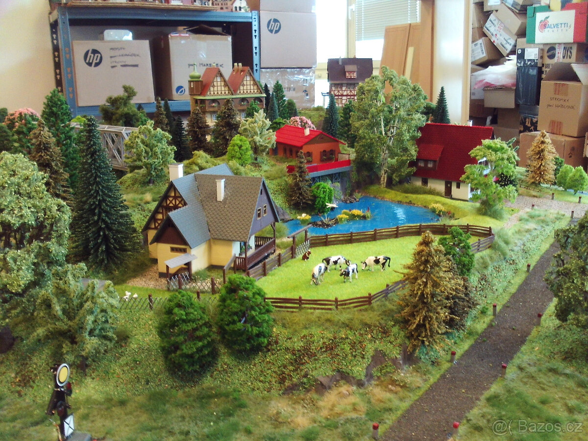 Kolejiště H0 250 x 160 cm - 16