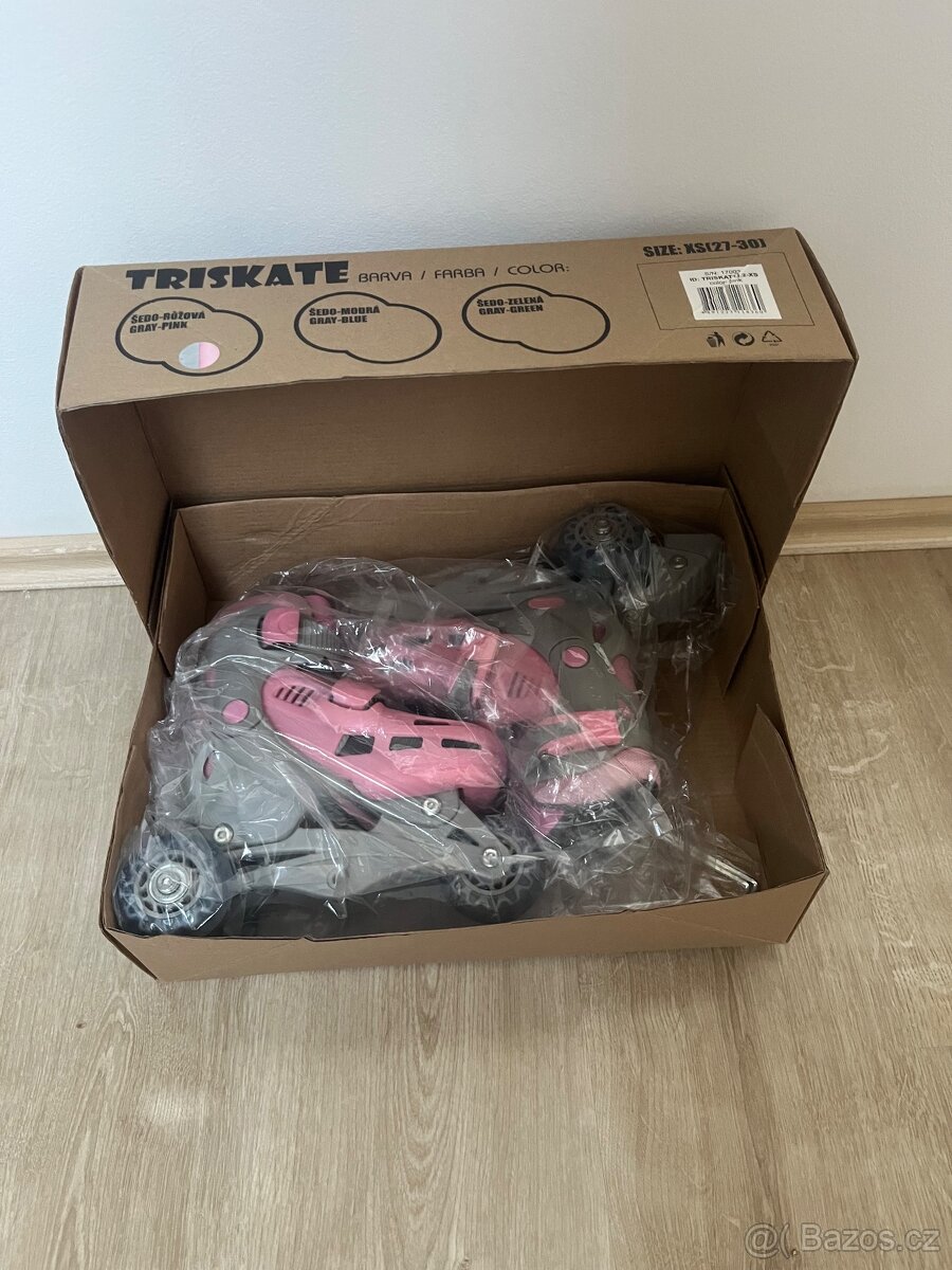 Kolečkové brusle Triskate Basic RULYT vel. 27-30. - 16