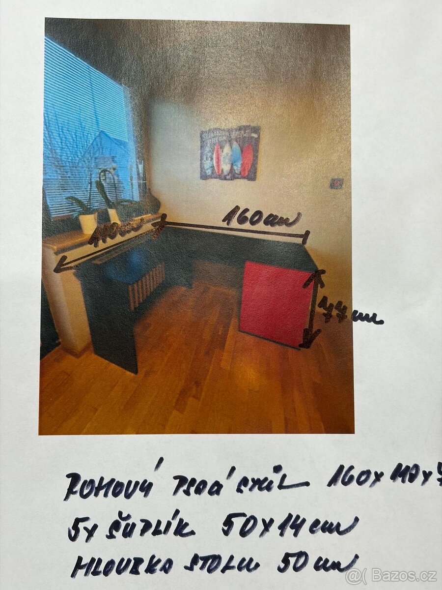 Komplet dětský pokoj s postelí a matraci - 16