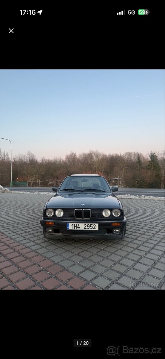 BMW e30 coupe 328i delphingrau - 16