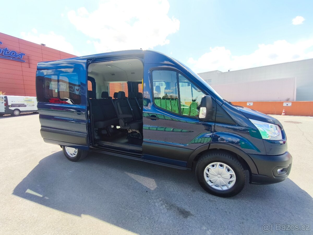 Ford Transit Mhev L2 2.0 TDi Ecoblue 96kw,9-místný,DPH,1.maj - 16