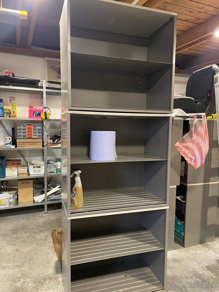 Kvalitní pevné regály skřínky Techo - 16