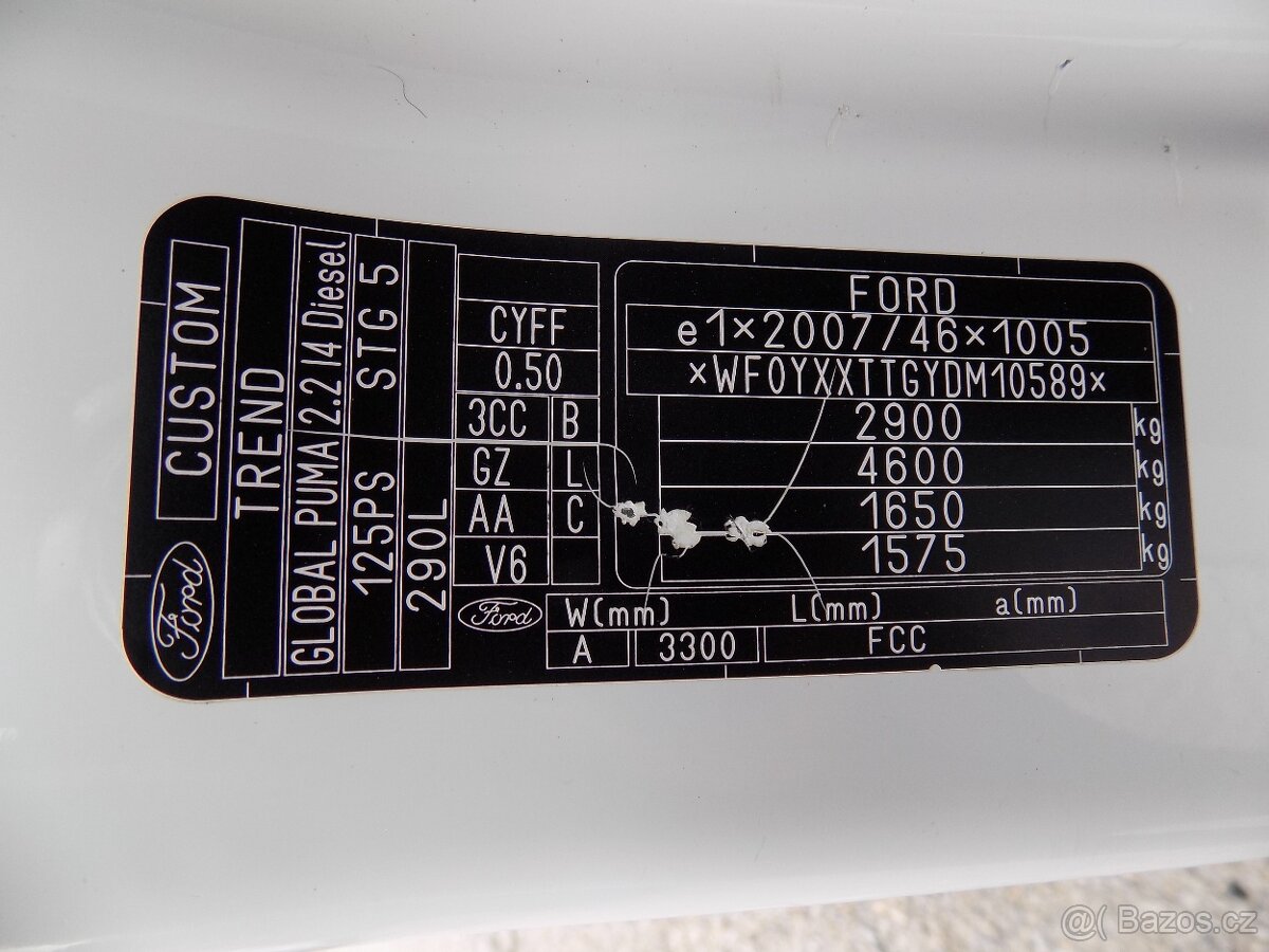 Ford Transit Custom 2.2 TDCI 92 KW L2H1 KLIMA TZ - 16