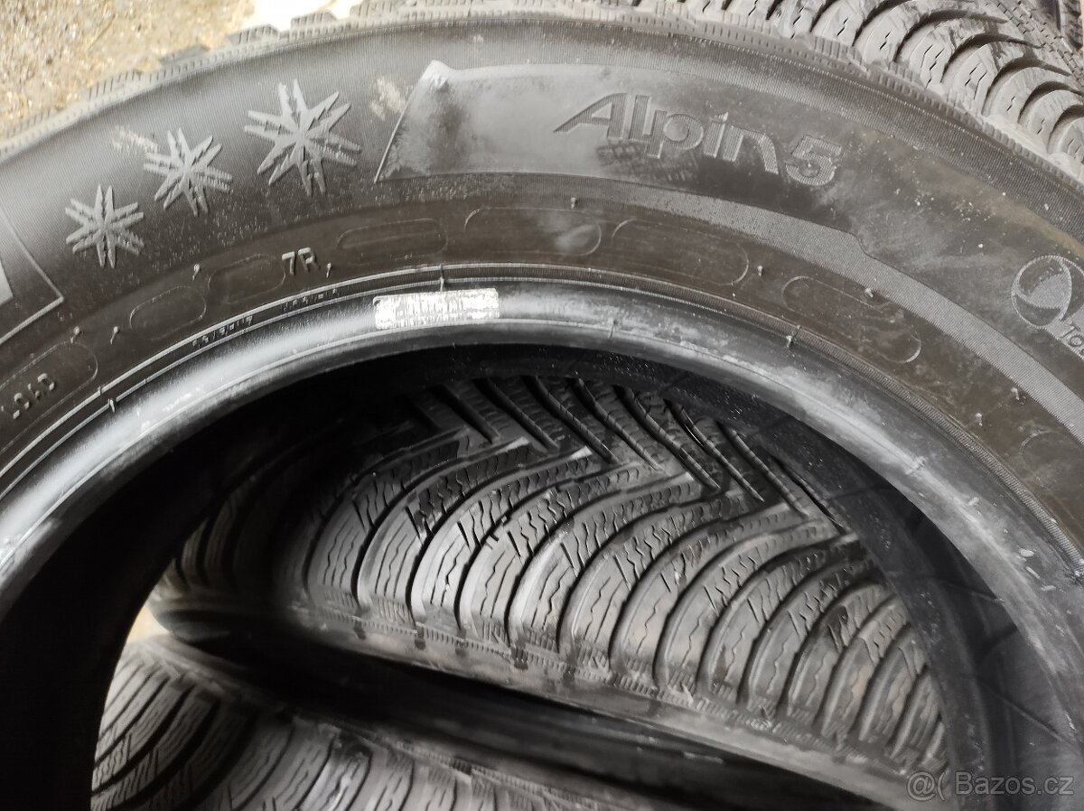 205/60 r16 m+s zimní MICHELIN ALPIN 6mm - 4ks - 16