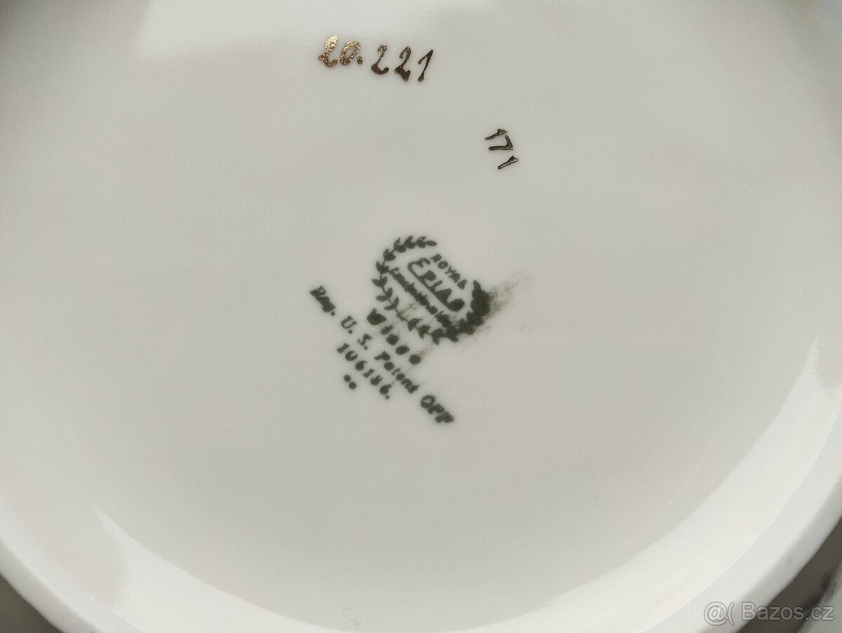 starožitný porcelán Epiag - ArtDeco - 16