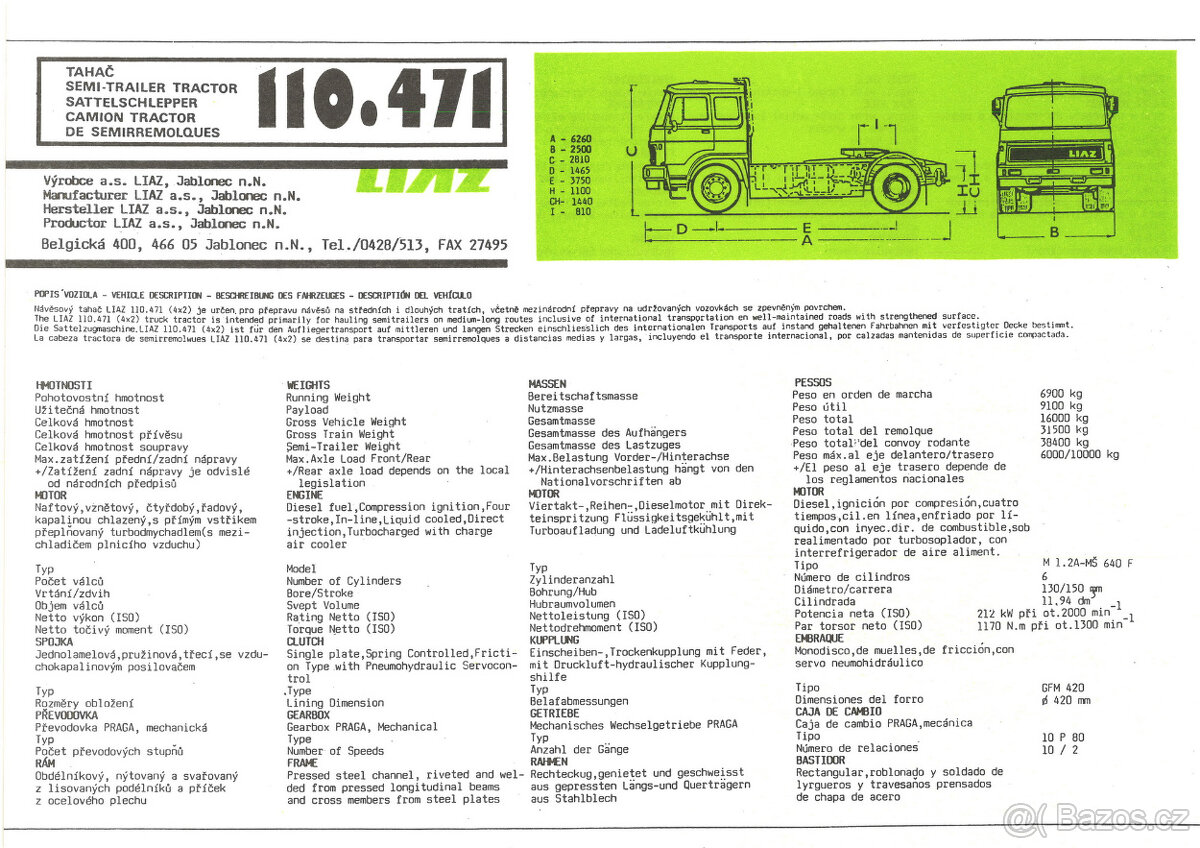 Prospekty - Liaz 3 - 16