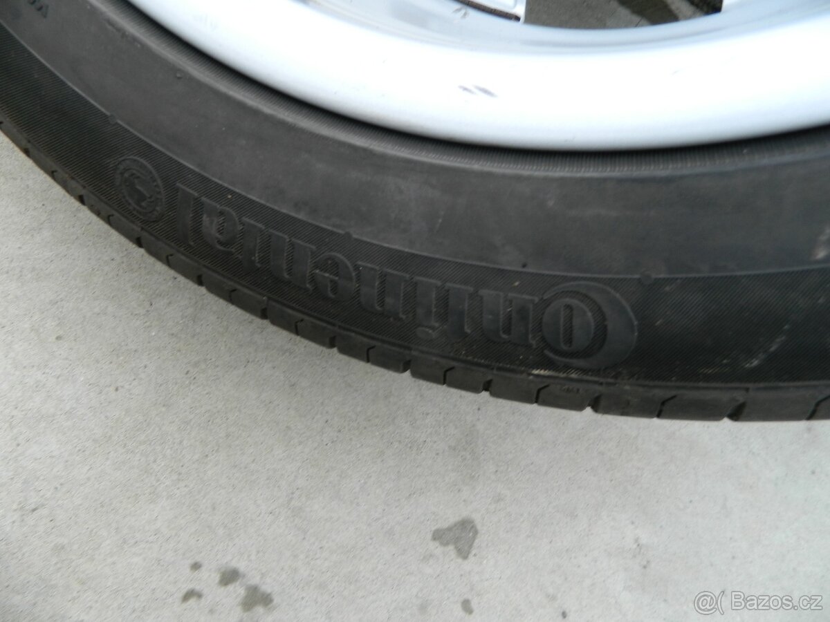 alu kola 5x112+letní pneu r17 - 16