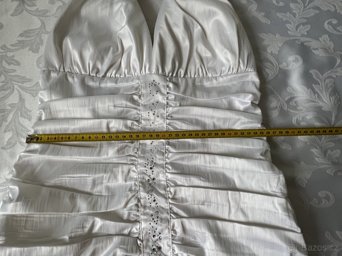 Personal - zářivě bílé minišaty – S/M? - 16