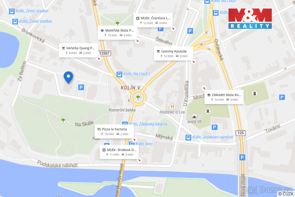 Prodej bytu 2+kk, 43 m², Kolín, ul. Podskalská - 16