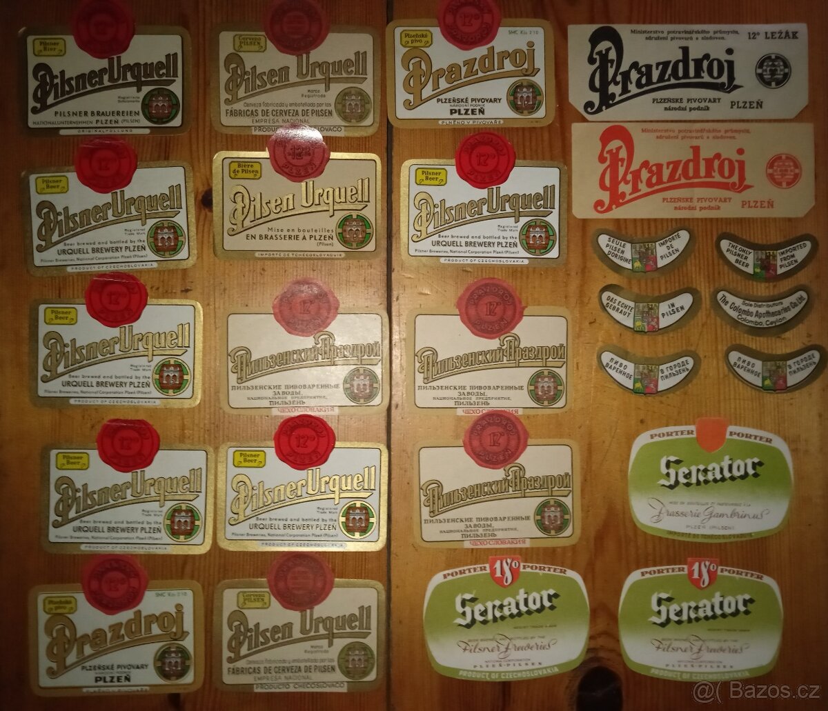 Pohledy s pivní tématikou a pivní tácky - 16