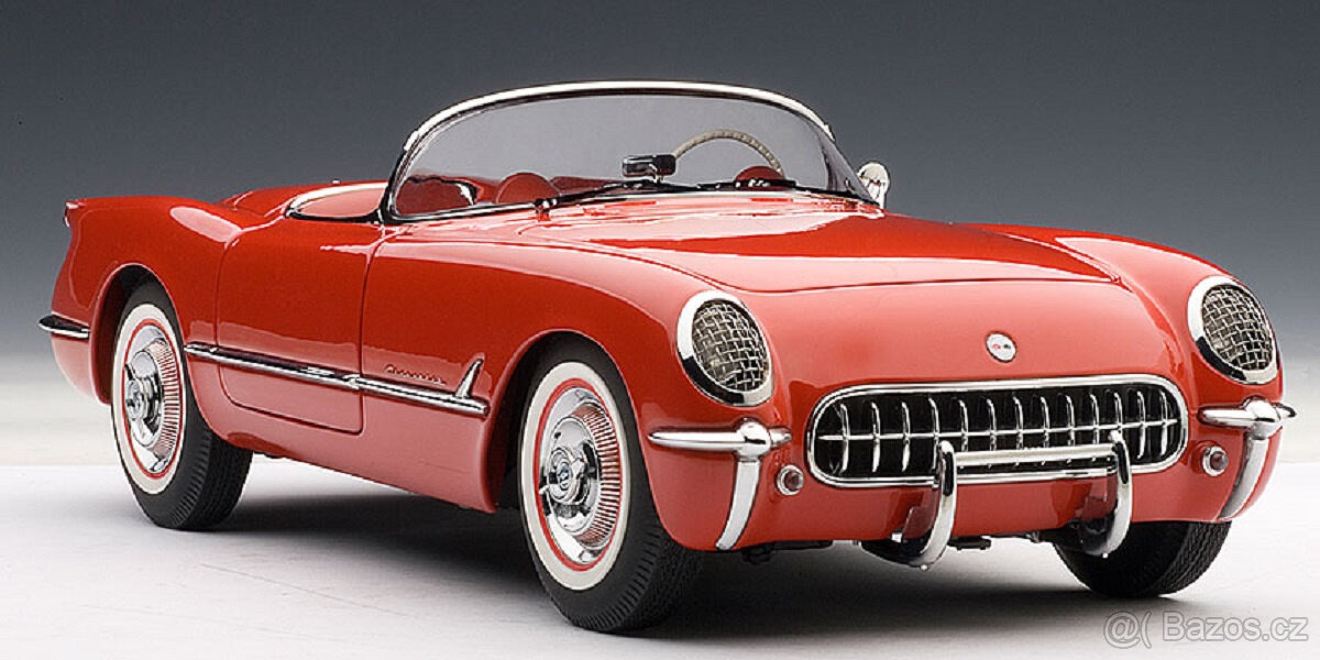 1:18 Chevrolet Corvette 1959 Bburago kartonová krabička - 16