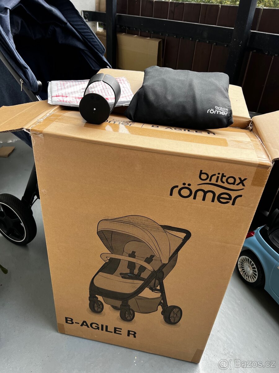Kočárek Britax Römer B-Agile R (STYLOVÝ ZIMNÍ FUSAK ZDARMA) - 16