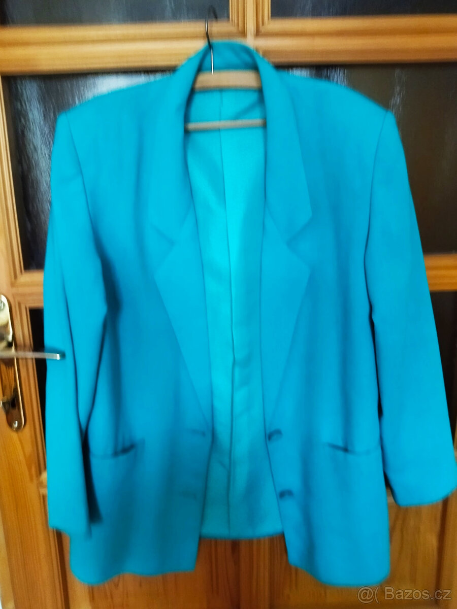 retro košilové halenky, saka, tuniky - 16