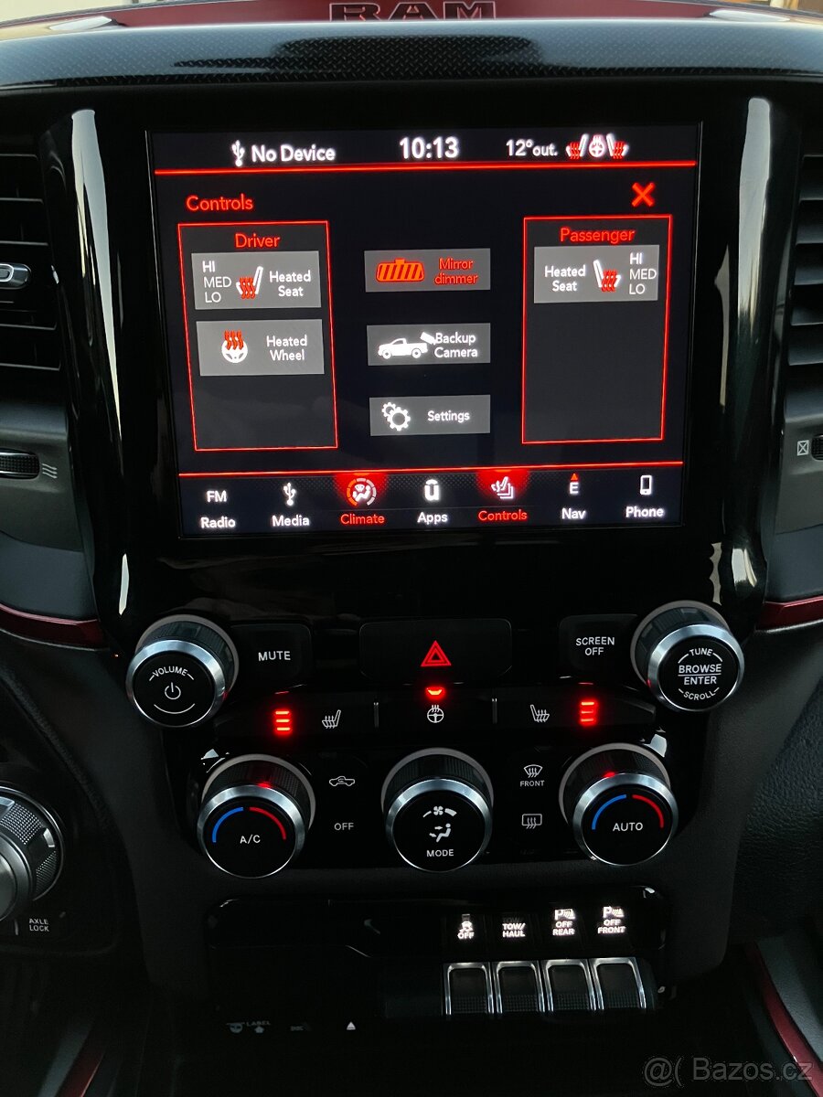 Dodge Ram 1500 Rebel 5.7 V8 HEMI 2019 - NEBOURANÝ - 16