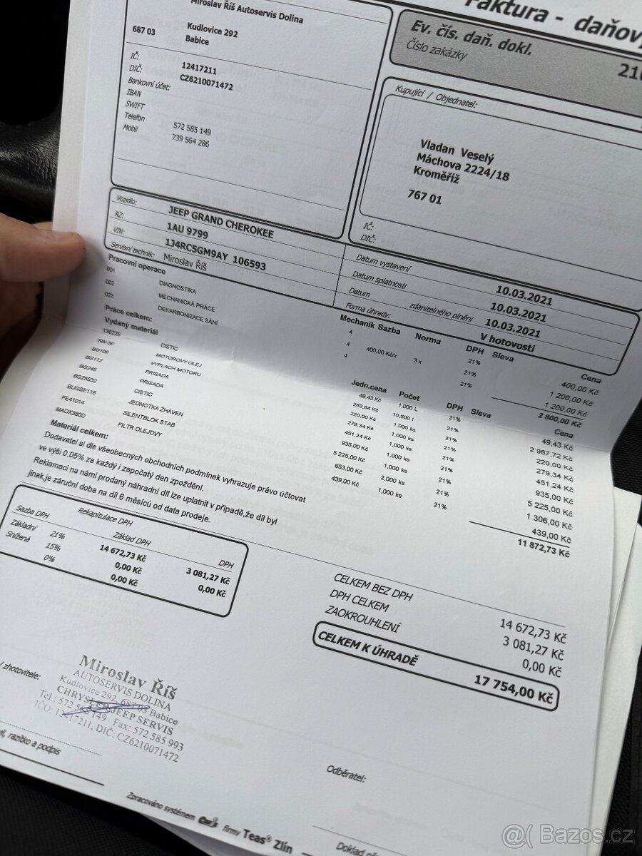 Jeep grand cherokee 3.0crd 2010 - 16